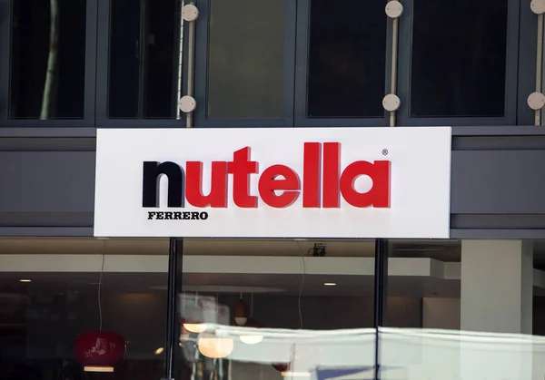 Loja de café Nutella — Fotografia de Stock