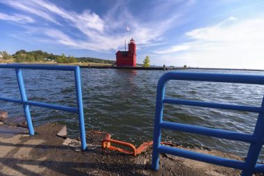 Hollanda deniz feneri / fener Holland, mı