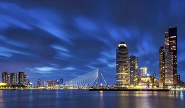 Şehir hareket Rotterdam
