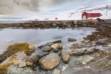 Lakeside adlı yer alan tipik Norveç sıcak ve rahat ev