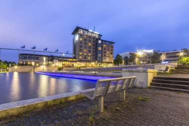 Zoetermeer Hava karardıktan sonra