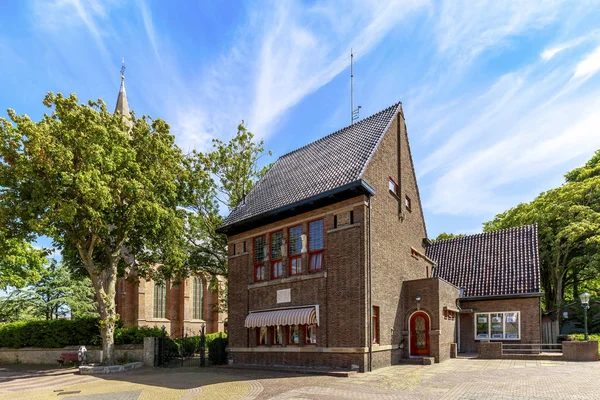 Bir Den Burg kilisede. köy wadden Adası Texel.