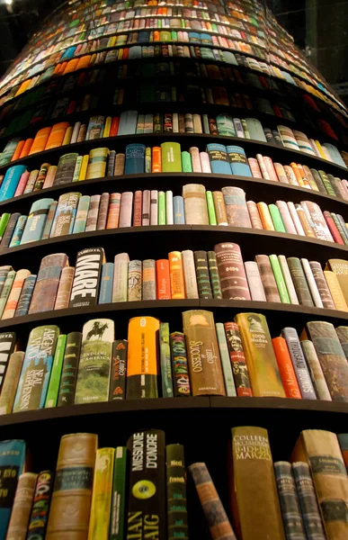 Bücher auf der Salonbuchausstellung in turin, italien - Mai 2011 — Stockfoto