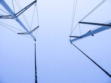 Yelkenli tekne ve gökyüzü