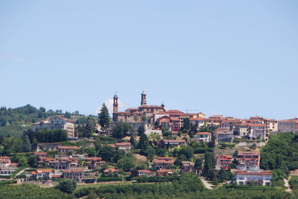 The village of Rodello, Piedmont - Italy