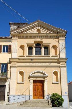 Churh San Sebastiano Albaretto Torre içinde