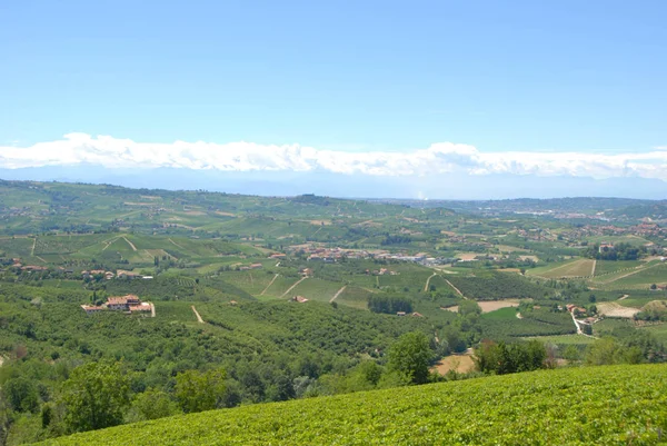 Hills around Albaretto Torre — Stock Photo, Image