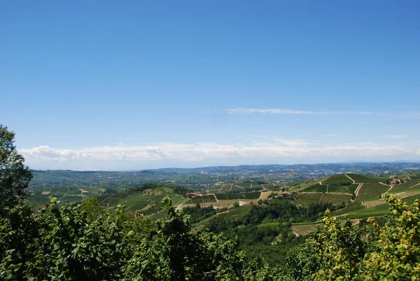 Wzgórzach wokół Albaretto Torre — Zdjęcie stockowe
