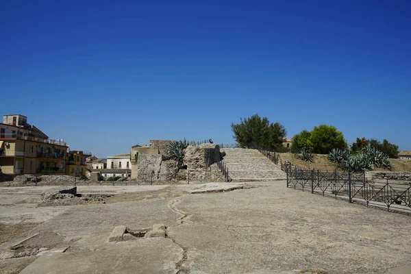 Carlo V slott, Crotone — Stockfoto