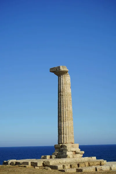 Capo colonna - Tempel der Hera Lacinia — Stockfoto