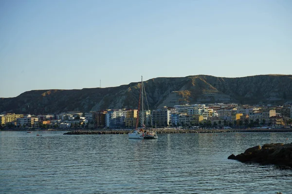 Vista de Crotone, Calábria - Itália — Fotografia de Stock