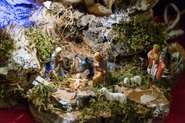 Doğum sahnesi heykelleri