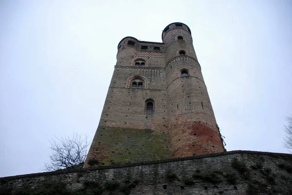 Castle of Serralunga d'Alba, Piedmont - Italy — Stock Photo, Image