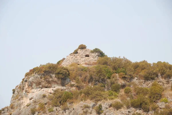 Sarazenen turm in marina di camarota, italien — Stockfoto