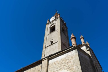 Church of San Giovanni Battista in Bossolasco, Piedmont - Italy clipart