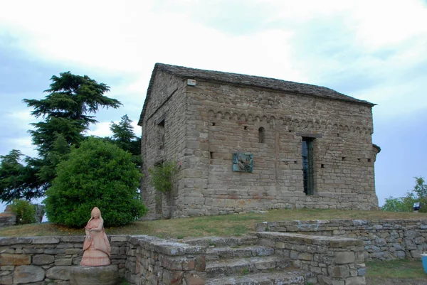 Romanesque Chapel of St. Sebastian — Stock Photo, Image