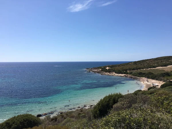 Praia na ilha de San Pietro, Sardenha - Itália — Fotografia de Stock