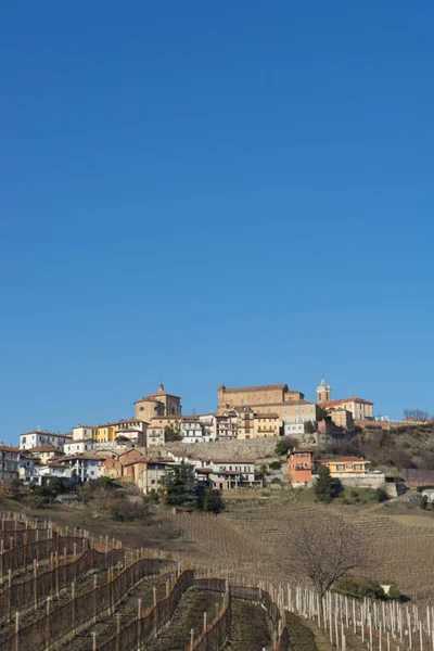 Veduta di La Morra, Piemonte - Italia — Foto Stock