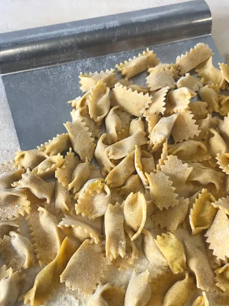 Massa típica dos Langhe: agnolotti — Fotografia de Stock