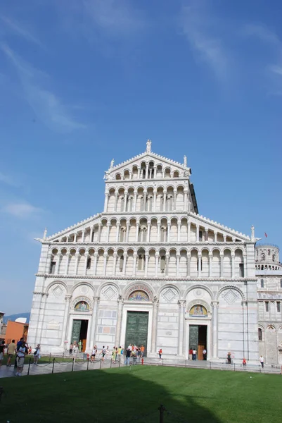 Plaza Los Milagros Pisa Toscana Italia Mayo 2007 — Foto de Stock