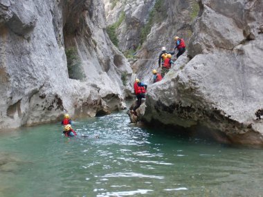 Verdon Vadisi, Fransa, Ağustos 2019 'da