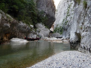 Verdon Vadisi, Fransa, Ağustos 2019 'da