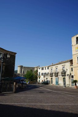 Calabri 'deki Santa Severina manzarası - İtalya