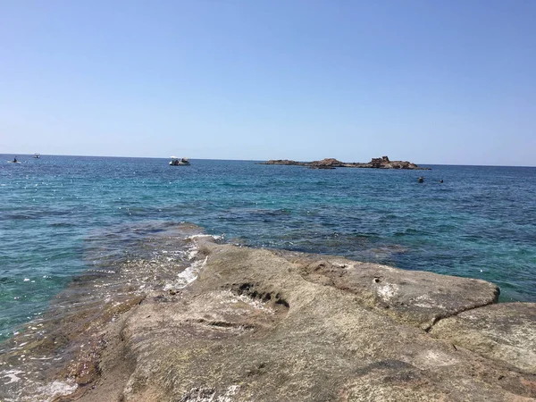 Mar Perto Carloforte Ilha San Pietro Sardenha Itália — Fotografia de Stock