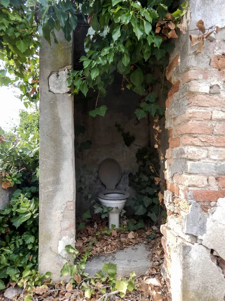 Une Vieille Maison Abandonnée Campagne Ruines — Photo