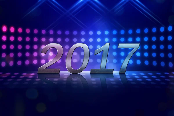 Yeni yıl 2017 işareti — Stok fotoğraf