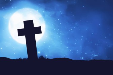 Hıristiyan çapraz silüeti