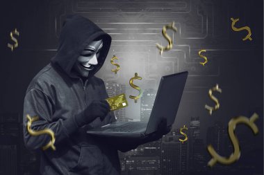 para çaldığını hacker