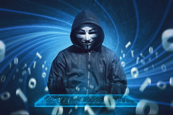 hacker maske ve eldiven