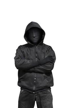 hacker maske ve eldiven