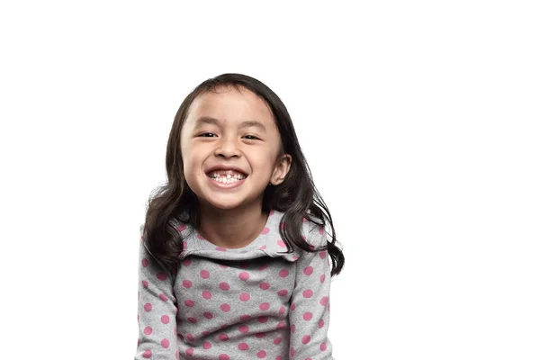 微笑的亚洲孩子 — 图库照片