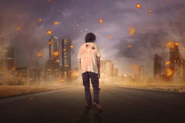 yürüyen zombi erkek