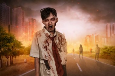 ürpertici zombi adam