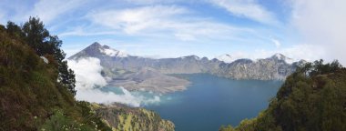 Mount Rinjani krater Gölü, alınan Segara Anak Panoraması