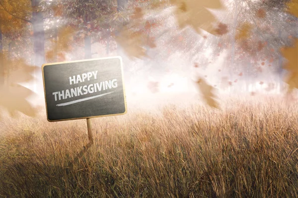 Happy Thanksgiving koncepció — Stock Fotó