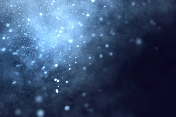 Opady Śniegu Tle Zimowych Nocy Tle Boże Narodzenie Nowy Rok — Zdjęcie stockowe