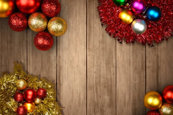 Renkli Noel balosu — Stok fotoğraf