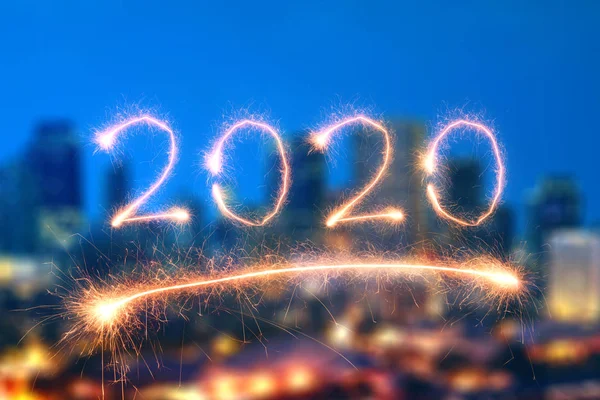 Šťastný nový rok 2020 — Stock fotografie