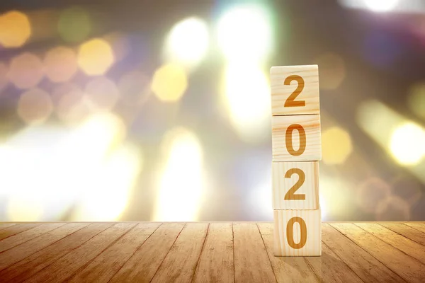 快乐的新年2020 — 图库照片