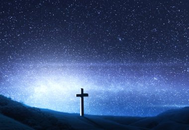 Christian Cross sahada 