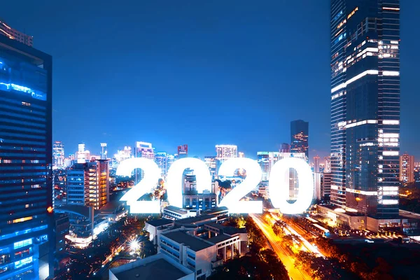행복 한 신년 2020 년 — 스톡 사진