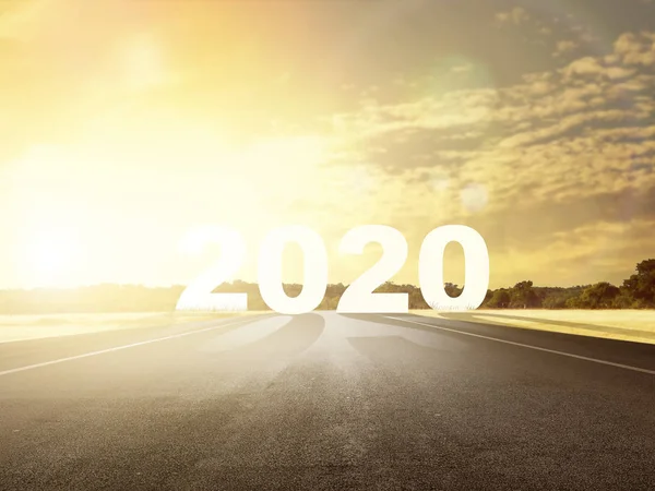 快乐的新年2020 — 图库照片