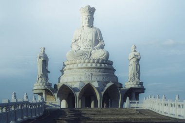 Ramintra Yolu, Bangkok, Tayland - 27 Ekim 2019 Shiv Tapınağı