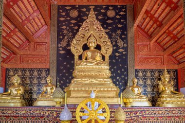 İfade: Madua, Mueang Nakhon Pathom Bölgesi, Nakhon Pathom, 8 Aralık 2019. Wat Pa Pathomchai.