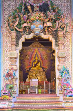 Yan Nawa, Bangkok / Tayland / 22 Aralık 2019: Wat Pariwat. 