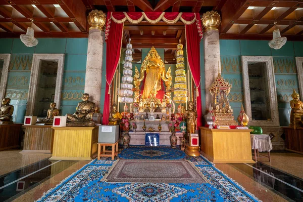 Amphawa District Samut Songkhram Tailandia Febrero 2020 Wat Bang Koh —  Fotos de Stock